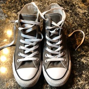 Grey High Top Converse